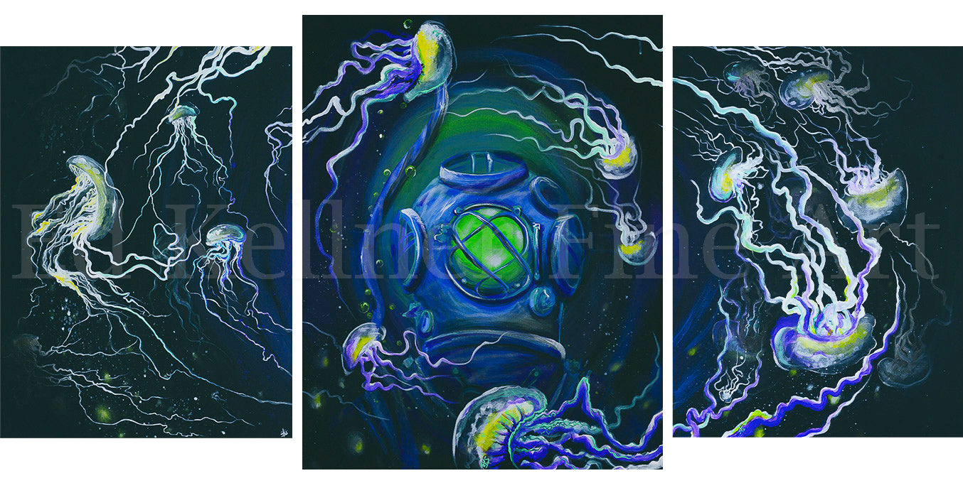 Float On Triptych PRINT