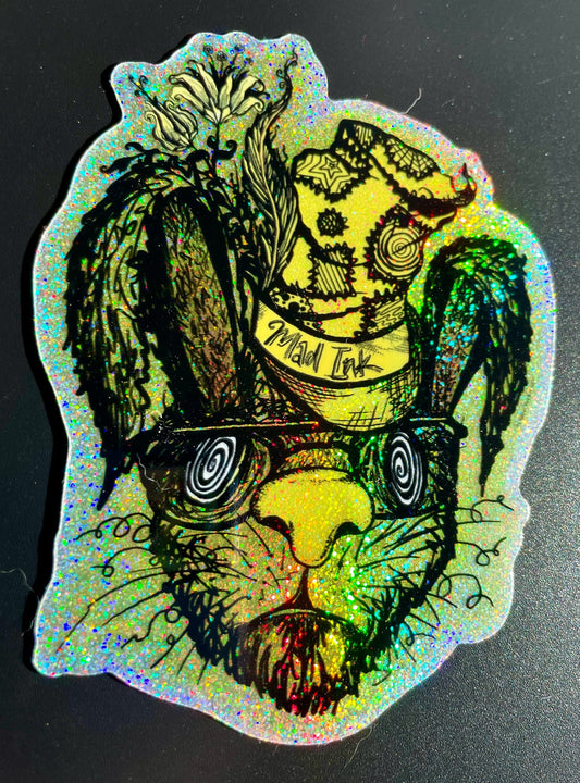 Mad Ink Gold Glitter Rabbit